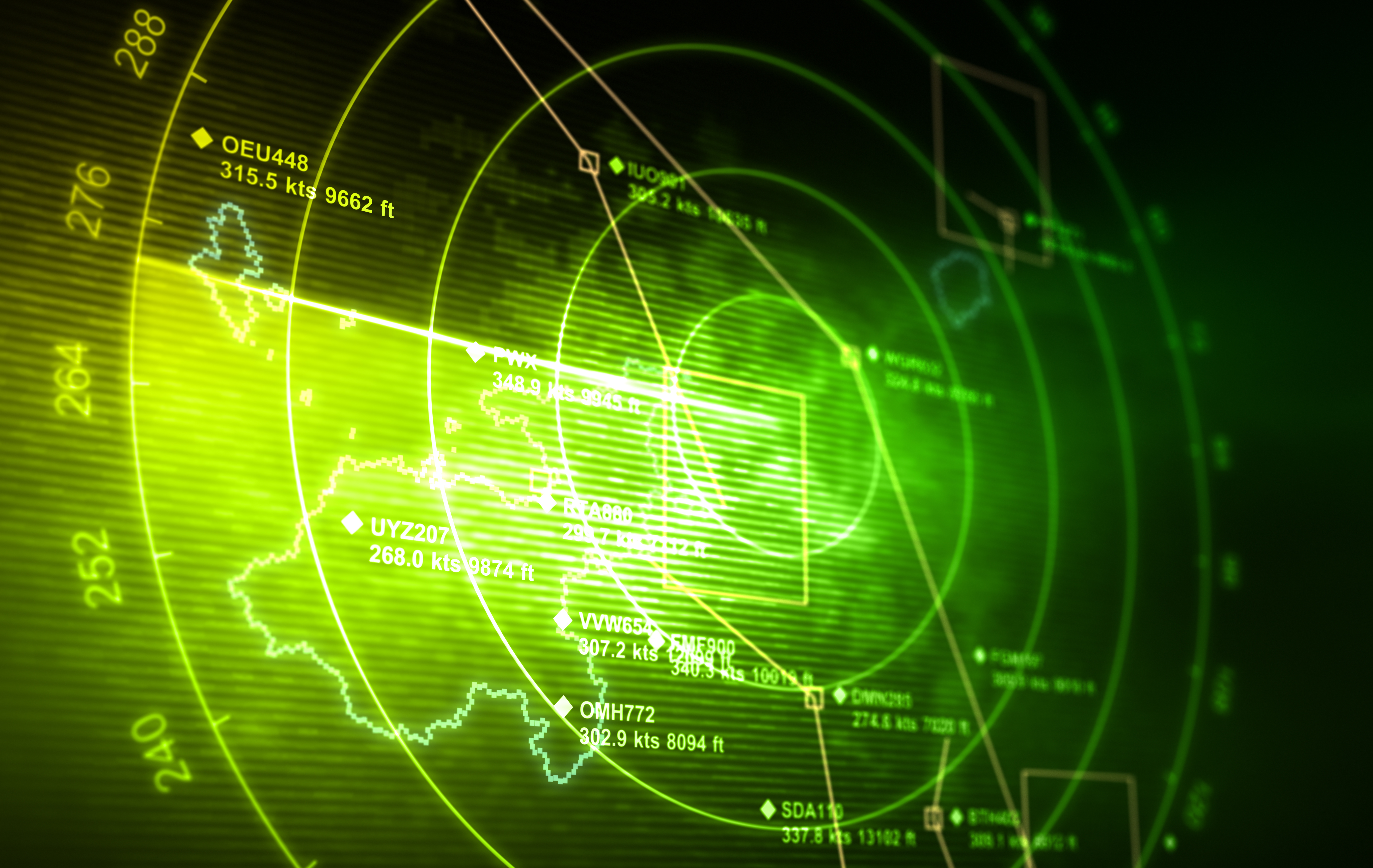 Radar screen